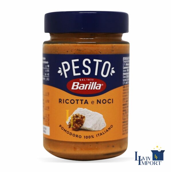 Соус BARILLA 190g Pesto Riccotta e Noci (12 шт/180 ящ)