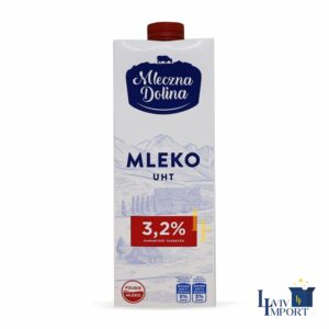 Молоко UHT MLECZNA DOLINA 1L 3.2 % (12 шт/60 ящ)