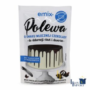 Поливка (глазур) EMIX 100g молочний шоколад (15 шт/352 ящ)