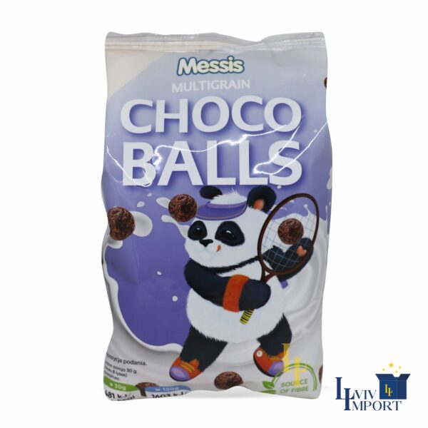 Кульки MESSIS 250g Multigrain choco balls шоколадні (20 шт/40 ящ)