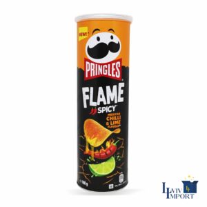 Чипси PRINGLES 160g Flame Spicy Mexican Chilli & Lime (9 шт/105 ящ)