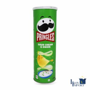 Чипси PRINGLES 165g Sour Cream & Onion (19 шт/56 ящ)*