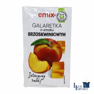 Галаретка EMIX 75g персик (27 шт/352 ящ)