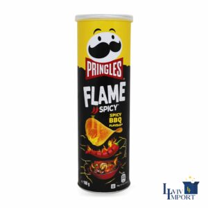 Чипси PRINGLES 160g Flame Spicy BBQ (9 шт/105 ящ)*
