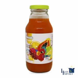 Напій соковмісний скло MESSIS 330ml мультивітамін помаранчевий (15 шт/112 ящ)
