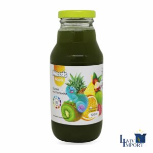 Напій соковмісний скло MESSIS 330ml мультивітамін зелений (15 шт/112 ящ)
