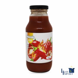 Сік скло MESSIS 330ml томатний з табаско (15 шт/112 ящ)