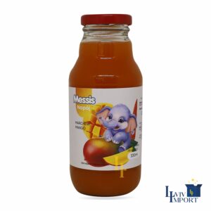 Напій соковмісний скло MESSIS 330ml "Слоненя" манго+морква (15 шт/112 ящ)