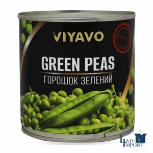 Горошок зелений VIYAVO Premium 420г ж/б (12 шт/140 ящ)