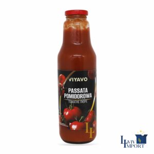 Томатне пюре VIYAVO 770g Passata ск/б (8 шт/85 ящ)
