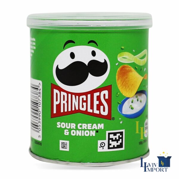 Чипси PRINGLES Mini 40g Sour Cream & Onion (12 шт/144ящ)*