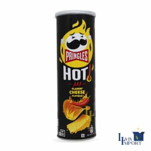 Чипси PRINGLES 160g Hot Flamin' Cheese (9 шт/105 ящ)*