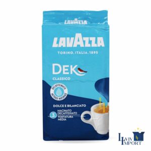 Кава мелена LAVAZZA 250g Dek Classico без кофеїну (20 шт)