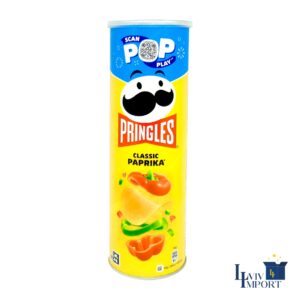 Чипси PRINGLES 165g Classic Paprika (19 шт/56 ящ)*