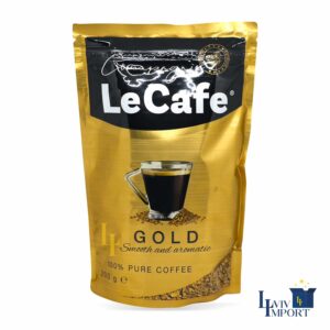 Кава розчинна LeCafe 200g Gold економ пак (15 шт)