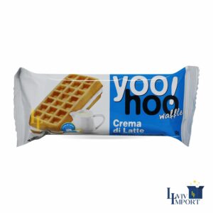 Бельгійські вафлі YOO!HOO 50g з молочною начинкою (12 шт/448 ящ)