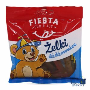 Желейні цукерки FIESTA 80g хробачки (15 шт/384 ящ)
