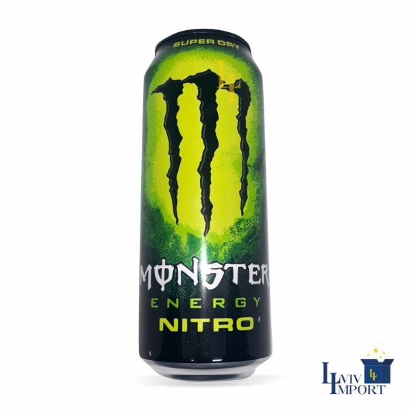 Енергетичний напій MONSTER Nitro Super Dry 500ml (12 шт)