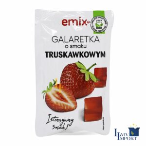 Галаретка EMIX 75g полуниця (27 шт/352 ящ)