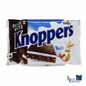 Вафлі Storck KNOPPERS 25g Black&White (24 шт/288 ящ)