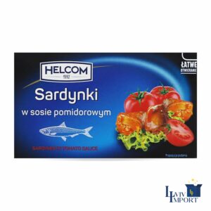 Сардини HELCOM 125g в томатному соусі (12 шт)
