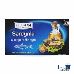 Сардини HELCOM 125g в соняшниковій олії (12 шт)