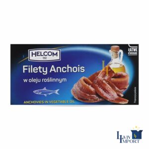 Анчоуси (філе) HELCOM 45g в соняшниковій олії (25 шт)