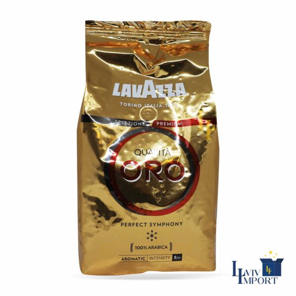 Кава в зернах LAVAZZA 1kg Qualita Оrо (6 шт/66 ящ)