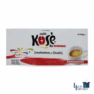 Кава мелена KIMBO 250g Kose Armonsio срібна (20 шт/60 ящ)