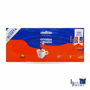 Кава мелена LAVAZZA 250g Crema e Gusto Forte срібна (20 шт)