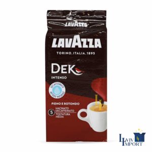 Кава мелена LAVAZZA 250g Dek Intenso без кофеїну (20 шт)