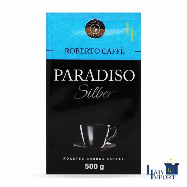 Кава мелена PARADISO 500g Silver (10 шт)