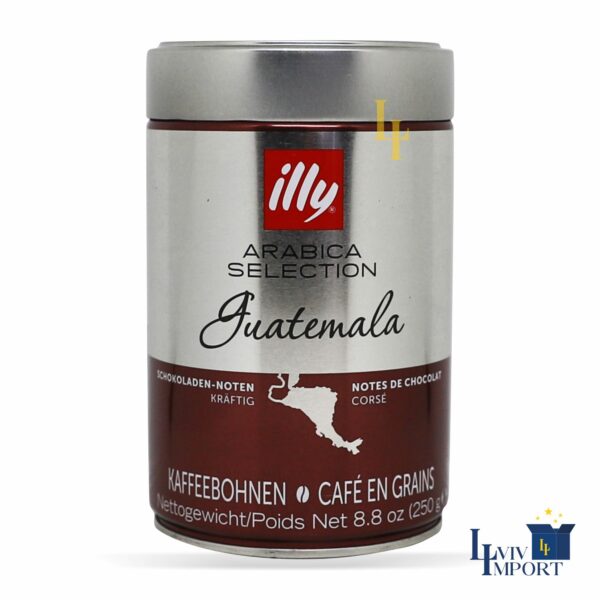 Кава в зернах ILLY 250g Monoarabica Guatemala (6 шт)