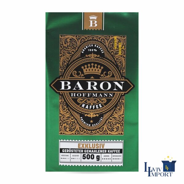 Кава мелена BARON HOFFMANN 500g Exklusiv (12 шт)