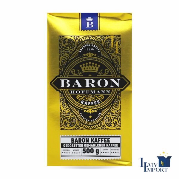 Кава мелена BARON HOFFMANN 500g Baron Kaffe (12 шт)