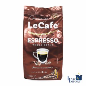 Кава в зернах LE CAFE 1kg Espresso (10 шт)
