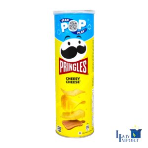 Чипси PRINGLES 165g Cheesy Cheese (19 шт/56 ящ)