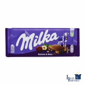Шоколад MILKA 100g Raisin & Nuts (22 шт)
