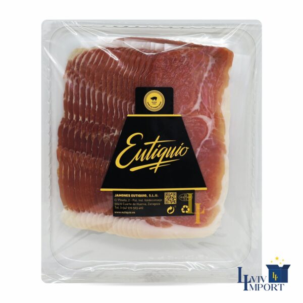 Хамон Eutiquio JAMON SERRANO GAS Bodega нарізка 250g (16 шт/105 ящ)