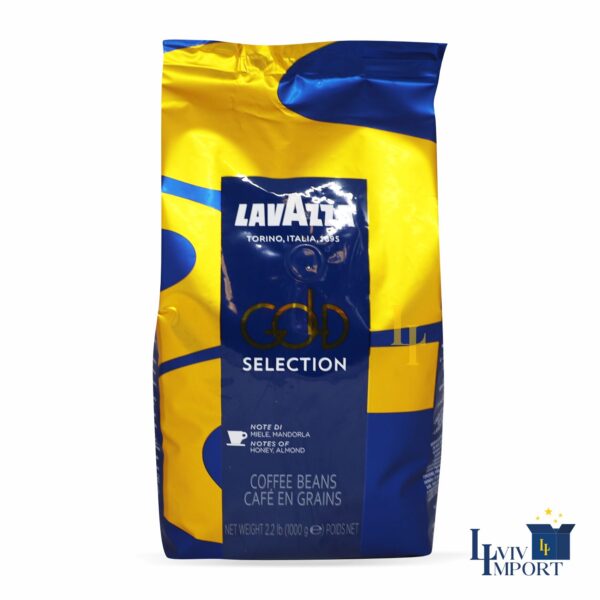 Кава в зернах LAVAZZA 1kg Gold Selection (6 шт/66 ящ)