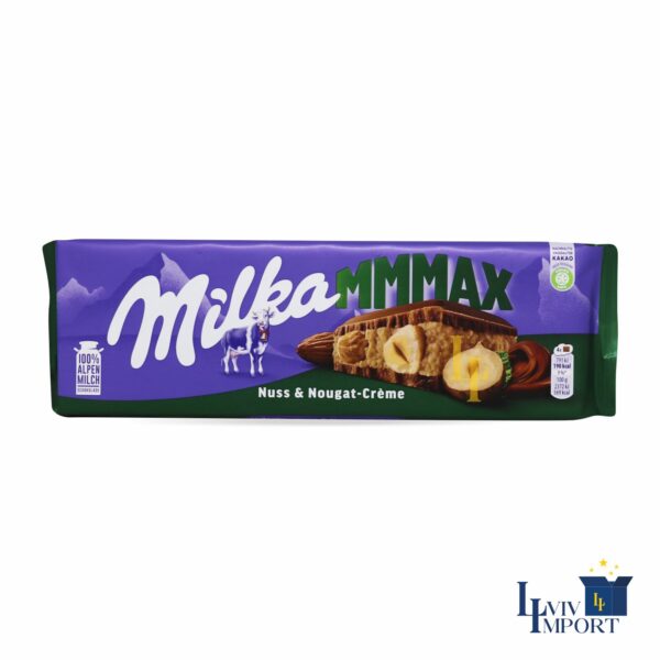 Шоколад MILKA 300g Nuss & Nougat Creme (13 шт)