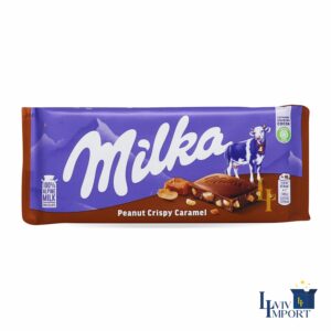 Шоколад MILKA 90g Peanut Crispy Caramel (24 шт)