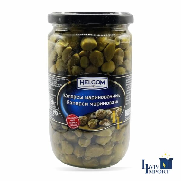 Каперси HELCOM 650g в маринаді (8 шт)