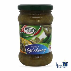 Огірки терті FRUCTOS 320ml/270g ск/б (10 шт/162 ящ)