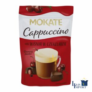 Напій капучино MOKATE 110g зі смаком вишні у шоколаді (10 шт/160 ящ)