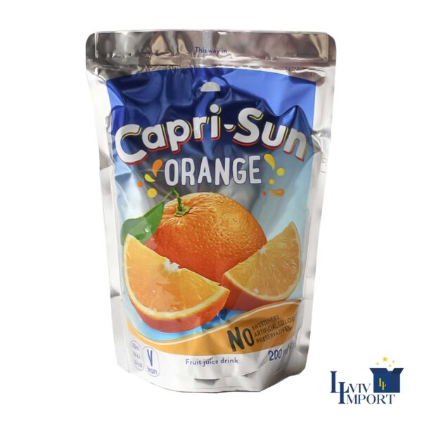 Сік CAPRI SUN 200ml Orange (CZ) (40 шт/81 ящ)