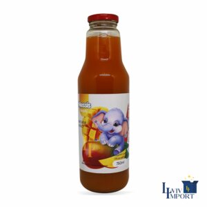 Напій соковмісний скло MESSIS 750ml "Слоненя" манго+морква (8 шт/85 ящ)