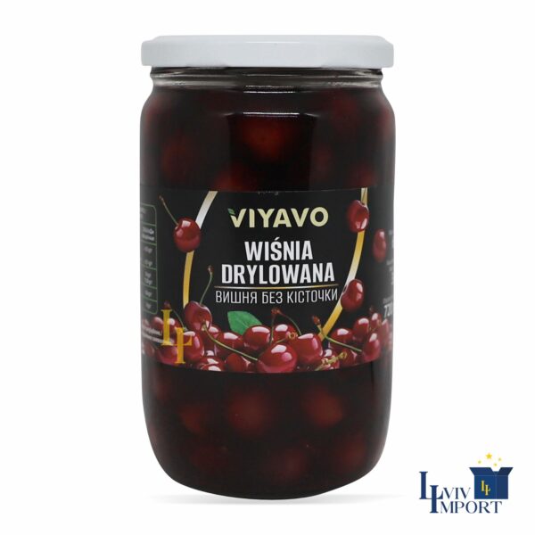 Вишні без кісточки VIYAVO 720ml (8 шт/112 ящ)