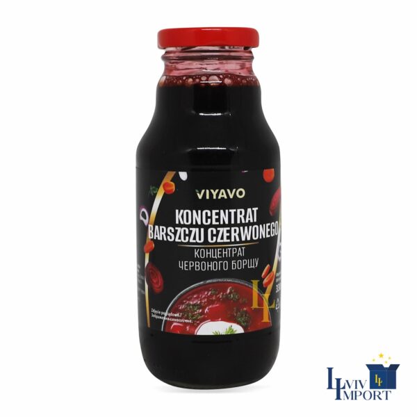 Концентрат червоного борщу VIYAVO 330ml (15 шт/98 ящ)