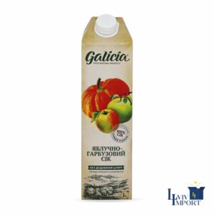 Сік GALICIA 1л яблучно-гарбузовий неосвітлений (12 шт/60 ящ)